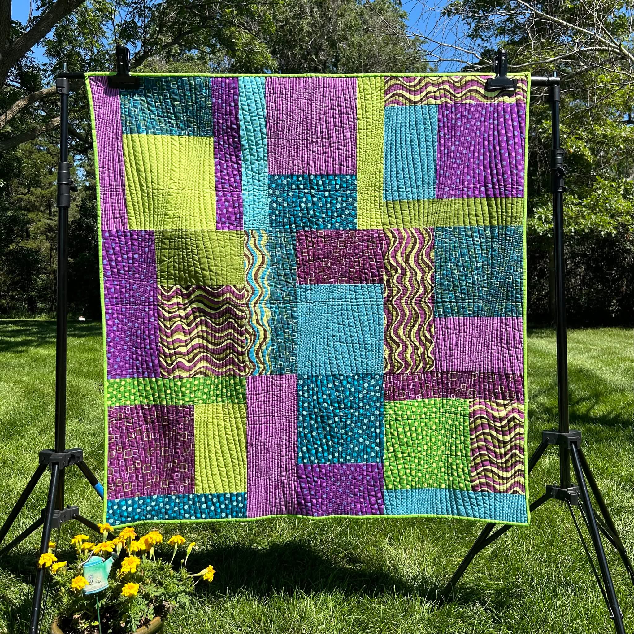 Purple Passion Fruit Quilt