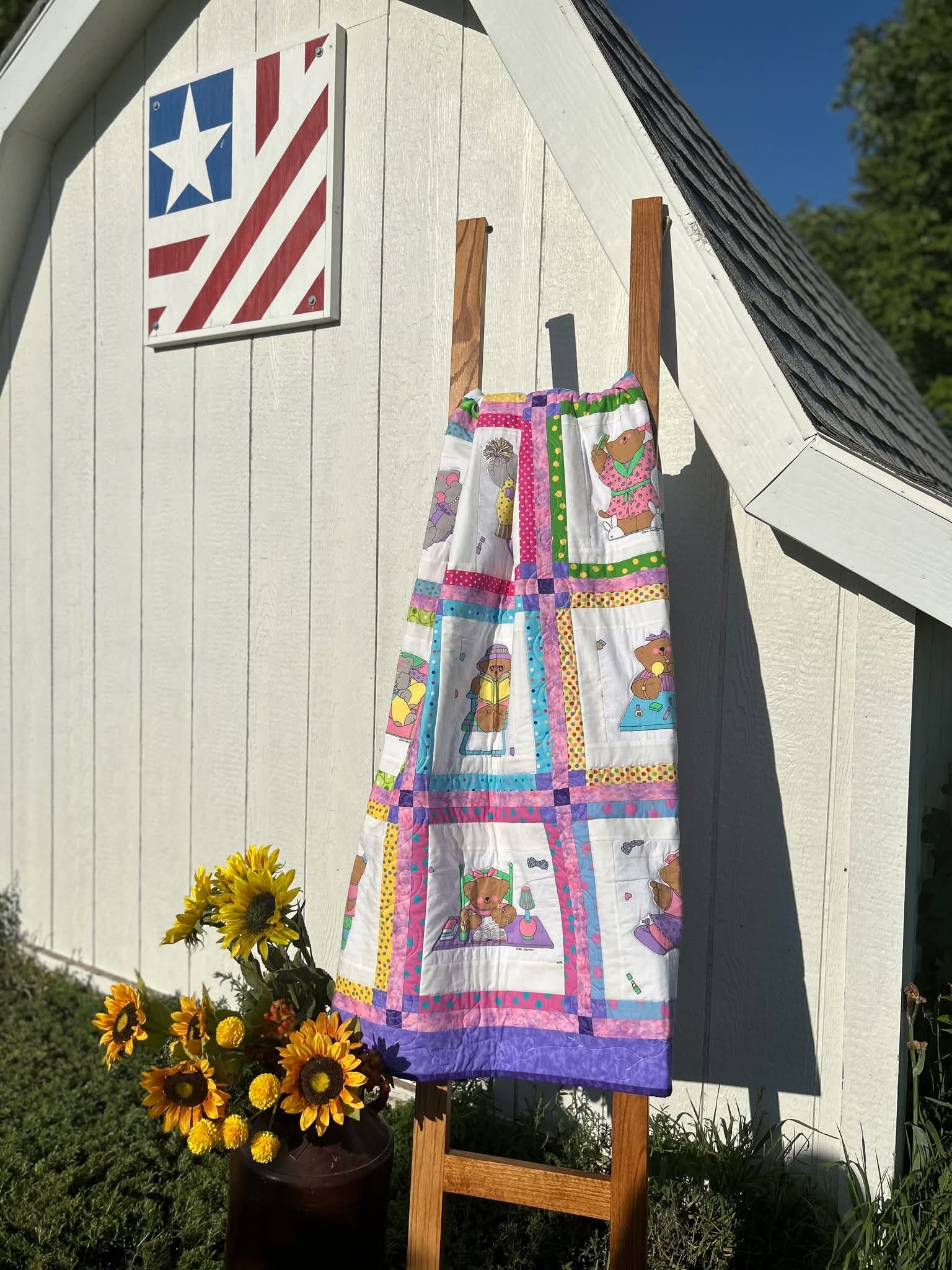 Framed Bears Quilt