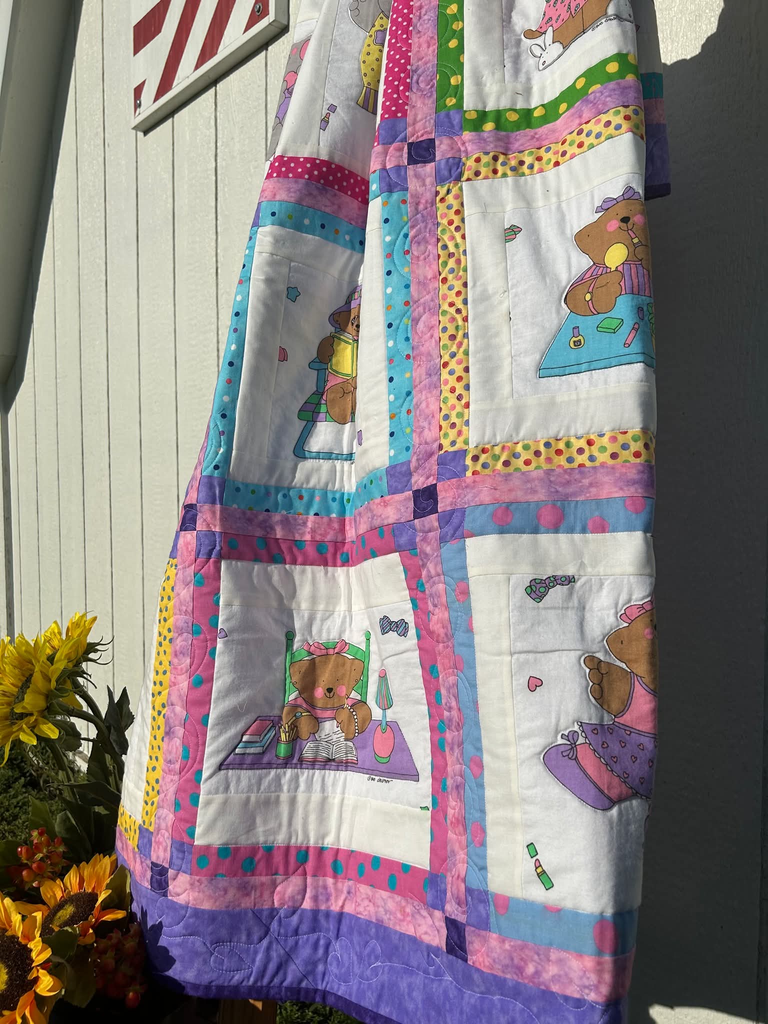 Framed Bears Quilt
